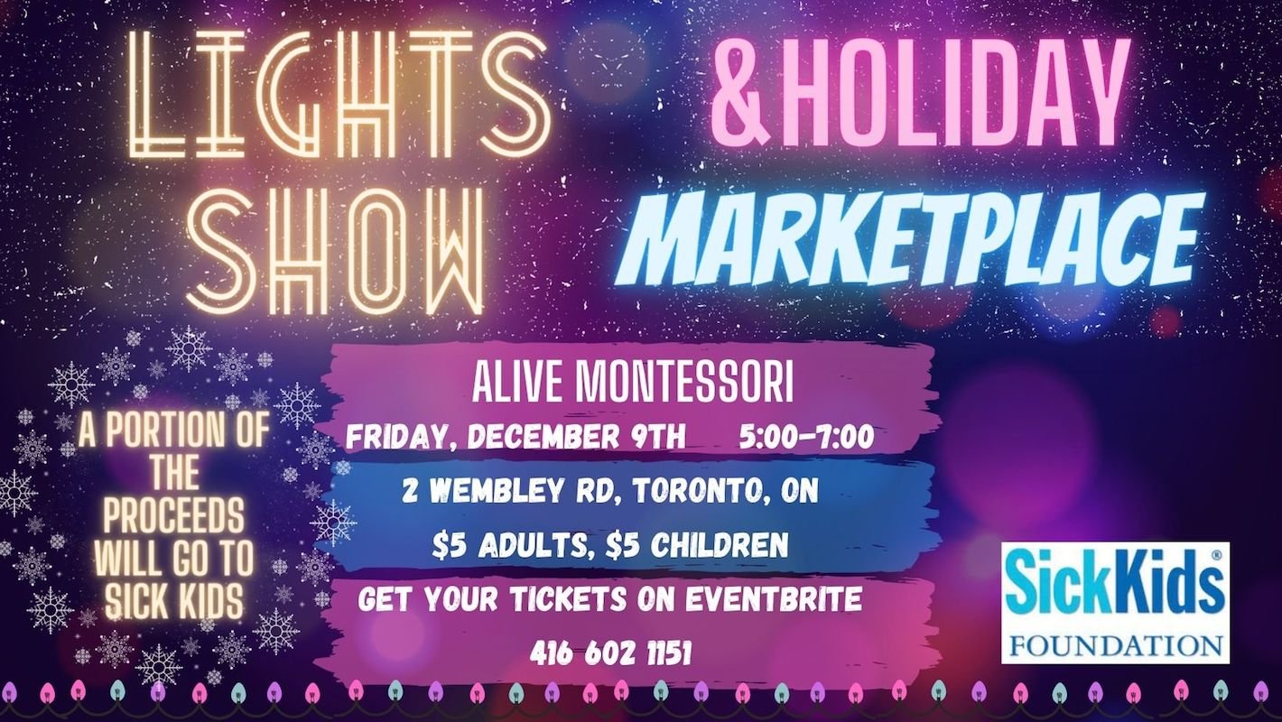 Light Show & Holiday Marketplace